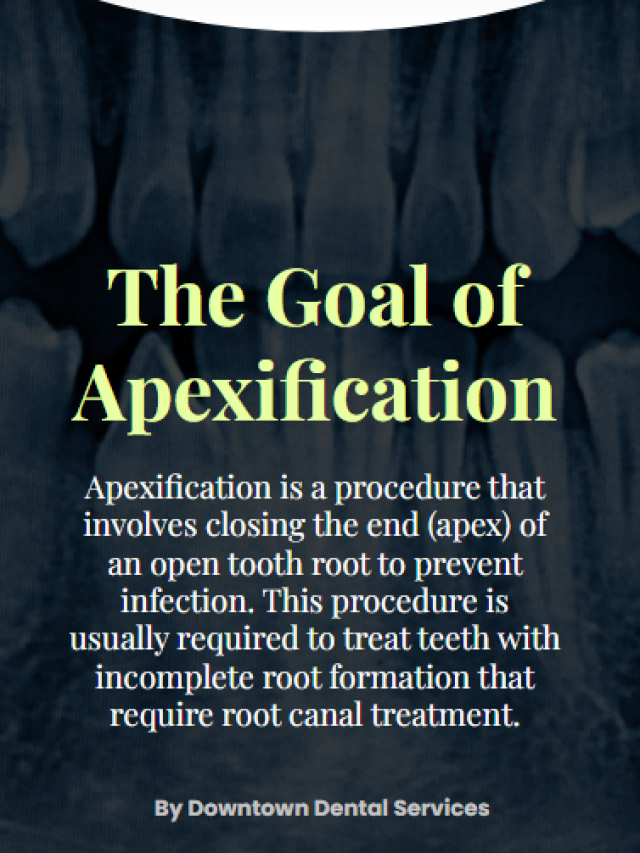 The Goal of Apexification